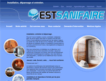 Tablet Screenshot of estsanifaire.com